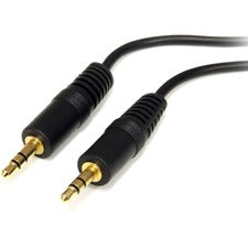 StarTech.com 6 ft 3.5mm Stereo Extension Audio Cable 6 ft Mini-phone Audio Cable for Speaker, Receiver, Amplifier, PC, Audio Device - First End: 1 x Mini-phone Stereo Audio - Male, Stereo Audio - Male - Second End: 1 x Mini-phone Stereo Audio - Male - Pat