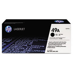 HP 49A, (Q5949A) Black Original LaserJet Toner Cartridge