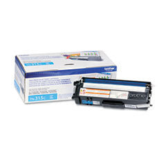 TN315C High-Yield Toner, 3,500 Page-Yield, Cyan