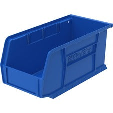 Akro-Mils Akrobins Storage Bin 5" Height x 5.50" Width x 10.90" Depth - Unbreakable, Water Proof, Stackable, Corrosion Proof - Blue - Polymer - 1 Each