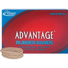 Alliance Rubber Advantage Rubber Bands Size: #32 - 3" Length x 0.1" Width - Natural - 700 / Box