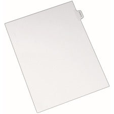Avery&reg; Index Divider 25 x Divider(s) - Side Tab(s) - Exhibit 22 - 1 Tab(s)/Set - 8.5" Divider Width x 11" Divider Length - Legal - 8.50" Width x 11" Length - White Paper Divider - 20% Recycled - 25 / Pack