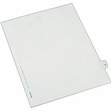 Avery&reg; Alllstate Style Individual Legal Dividers 25 x Divider(s) - Side Tab(s) - 30 - 1 Tab(s)/Set - 8.5" Divider Width x 11" Divider Length - Letter - 8.50" Width x 11" Length - Paper Divider - White Tab(s) - 20% Recycled - 25 / Pack