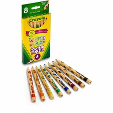 Crayola Write Start Colored Pencils 5.3 mm Assorted Lead - 8 / Set