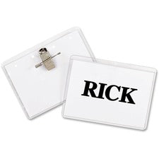 C-Line Clip Pin Laser/Inkjet Badge Holder Kit 50 / Box