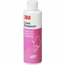 3M Gum Remover For Carpet - Ready-To-Use - 8 fl oz (0.3 quart) - Residue-free - Clear - 1 Each
