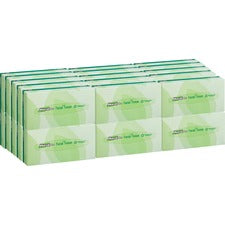 Marcal Pro Facial Tissue - Flat Box 2 Ply - 4.50" Width x 8.60" Length - White - 100/Box - 30 / Carton