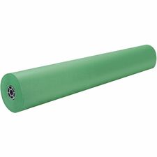 ArtKraft Duo-Finish Kraft Paper ClassRoom Project - 36" Width x 1000 ft Length - Brite Green - Kraft - 1 Roll