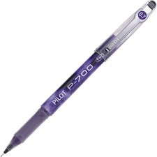 Pilot P700 Fine Point Gel Rollerball Pens 0.7 mm Fine Pen Point - Purple Ink - Gel-based - Purple Barrel - 1 Dozen