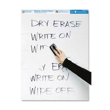 Rediform Write-On Cling Sheets 35 Sheets - Plain - Glue - 27" x 34" Sheet Size - White Paper - Micro Perforated, Self-adhesive - 1 Each