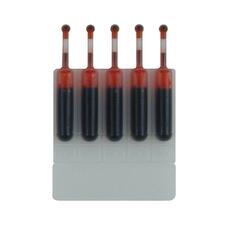Xstamper Preinked Stamps Ink Cartridge Refills Red Ink - 0.17 fl oz - 5 / Pack