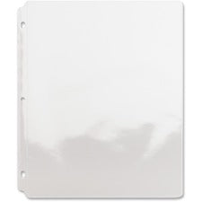 Sparco Top-Loading Vinyl Sheet Protectors For Letter 8 1/2" x 11" Sheet - Clear - Vinyl - 50 / Box