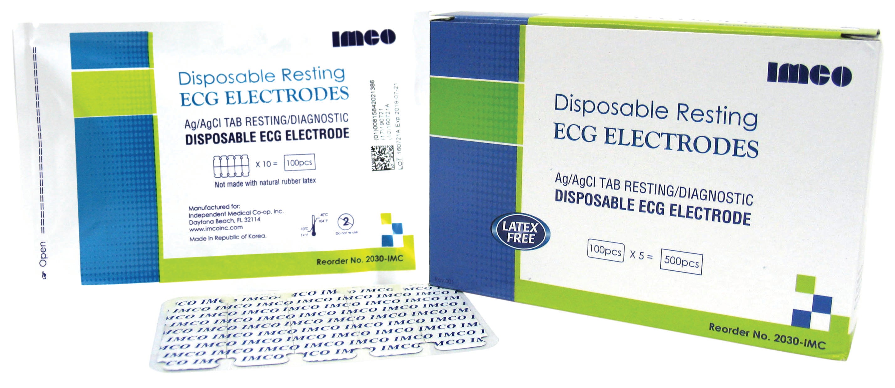 IMCO Brand Resting ECG Electrodes