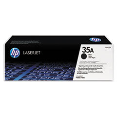 HP 35A, (CB435A) Black Original LaserJet Toner Cartridge