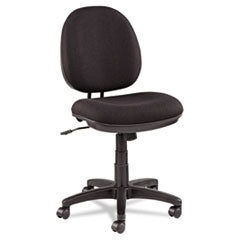 Alera Interval Series Swivel/Tilt Task Chair, Supports Up to 275 lb, 18.42" to 23.46" Seat Height, Black