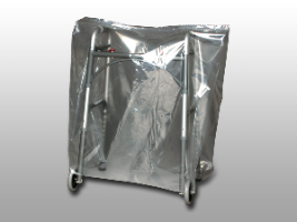 Low Density Equipment Cover on Roll -- General Equipment Cover - Size: 42 X 32 X 60 - Clear - Guage: 1 mil