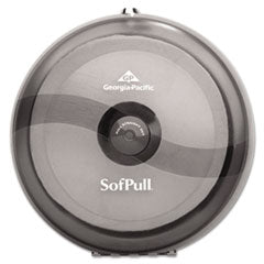 SofPull High-Capacity Center-Pull Tissue Dispenser, 10.5 x 6.75 x 10.5, Smoke