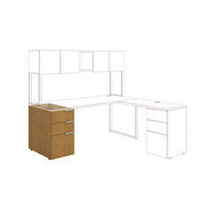 Voi Support Pedestal, Left or Right, 3-Drawers: Box/Box/File, Legal/Letter, Harvest, 16" x 30" x 28.5"