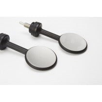 Over Molded Internal Electrode Paddles, 1.6" (4.0 Cm) Dia. By 4.5" (11.4 Cm) Short Pair, Pediatric