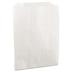 Grease-Resistant Single-Serve Bags, 6" x 7.25", White, 2,000/Carton