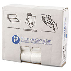 High-Density Commercial Can Liners, 16 gal, 6 mic, 24" x 33", Natural, 50 Bags/Roll, 20 Rolls/Carton