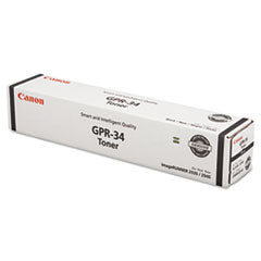 2786B003AA (GPR-34) Toner, 19,400 Page-Yield, Black