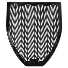 Disposable Urinal Floor Mat, Nonslip, Fresh Blast Scent, 17.5 x 20.38, Black, 6/Carton