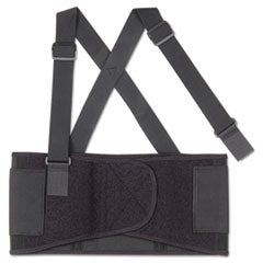 ProFlex 1650 Economy Elastic Back Support Brace, Large, 34" to 38" Waist, Black