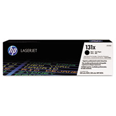 HP 131X, (CF210X) High-Yield Black Original LaserJet Toner Cartridge