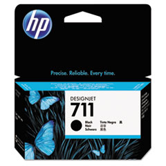 HP 711, (CZ129A) Black Original Ink Cartridge