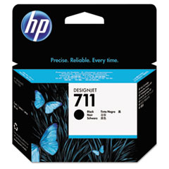 HP 711, (CZ133A) Black Original Ink Cartridge