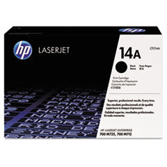 HP 14A, (CF214A) Black Original LaserJet Toner Cartridge