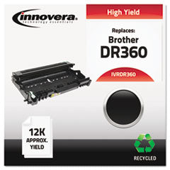 Alternative for DR360 Drum Unit, 12000 Page-Yield, Black