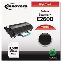 Alternative for E260A21A (E60D) Toner, 3500 Yield, Black