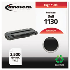 Remanufactured 330-9523 (1130) Toner, 2500 Page-Yield, Black ( 2MMJP, 310-9523, 3109523, 330-9524, 3309524, 7H53W, 7W53W )