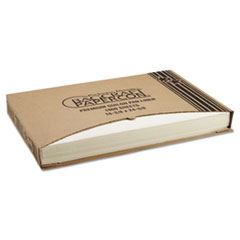 Grease-Proof Quilon Pan Liners, 16.38 x 24.38, White, 1,000 Sheets/Carton