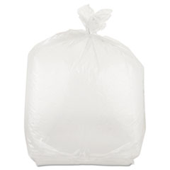 Food Bags, 22 qt, 1 mil, 10" x 24", Clear, 500/Carton