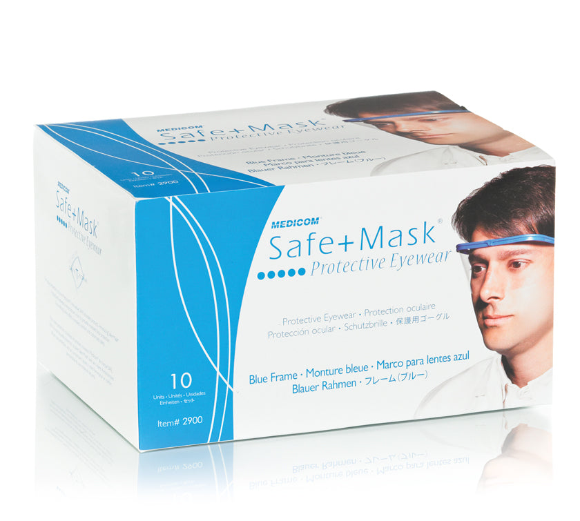 SafeMask® Protective Eyewear - Disposable Safety Glasses