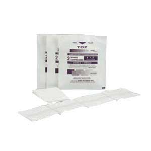 Top Sponge - Sterile 2'S - Gauze Cover With Cellulose Fill - 4" x 3"