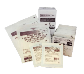 General Use Non Woven Gauze Sterile 2'S - 2" x 2" - 4 ply - 2/pch - 30 boxes x 50 pch