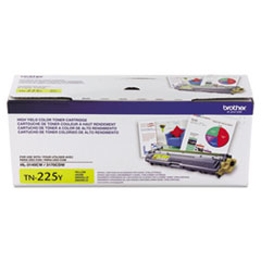 TN225Y High-Yield Toner, 2,200 Page-Yield, Yellow