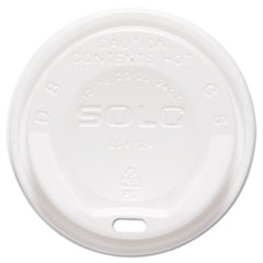 The Gourmet Lid Hot Cup Lids for Trophy Plus, Fits 12 oz to 20 oz, White, 1,500/Carton