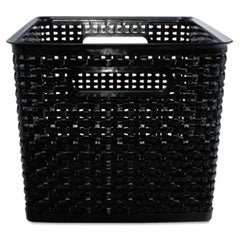 Weave Bins, 13.88 x 10.5 x 8.75, Black, 2/Pack