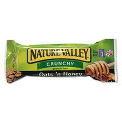 Granola Bars, Oats'n Honey Cereal, 1.5 oz Bar, 18/Box