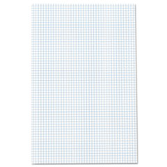 Quadrille Pads, Quadrille Rule (4 sq/in), 50 White (Standard 15 lb Bond) 11 x 17 Sheets