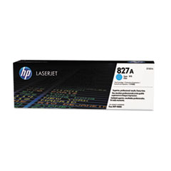 HP 827A, (CF301A) Cyan Original LaserJet Toner Cartridge