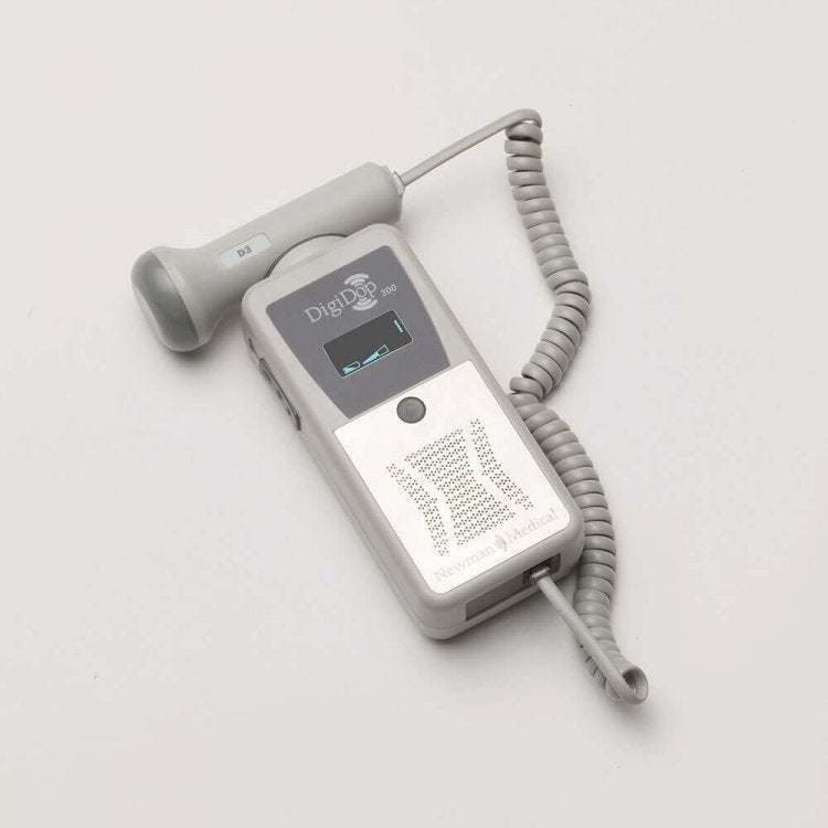 Non-display Digital Doppler, 2MHz obstetrical probe