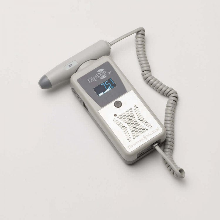 DigiDop 701 Display Digital Doppler with Recharger, 2MHz Obstetrical Probe