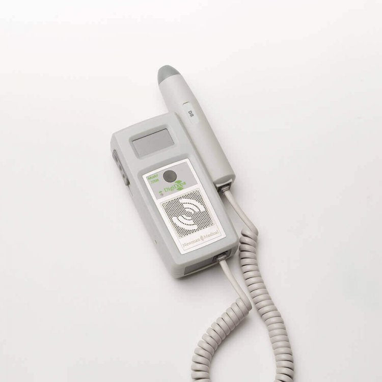 Rechargeable, Display Digital Doppler, 3MHz waterproof obstetrical probe