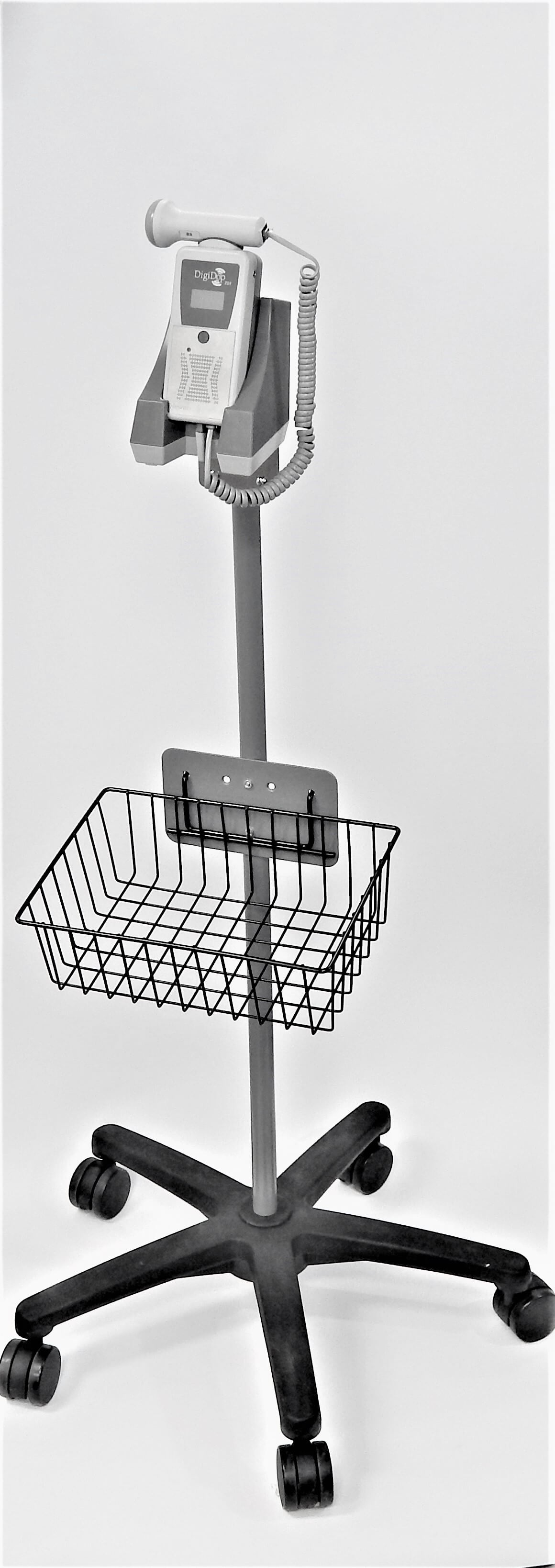 Roll Stand w/Basket - *DIGIDOP 300 & 700 MODELS ONLY*